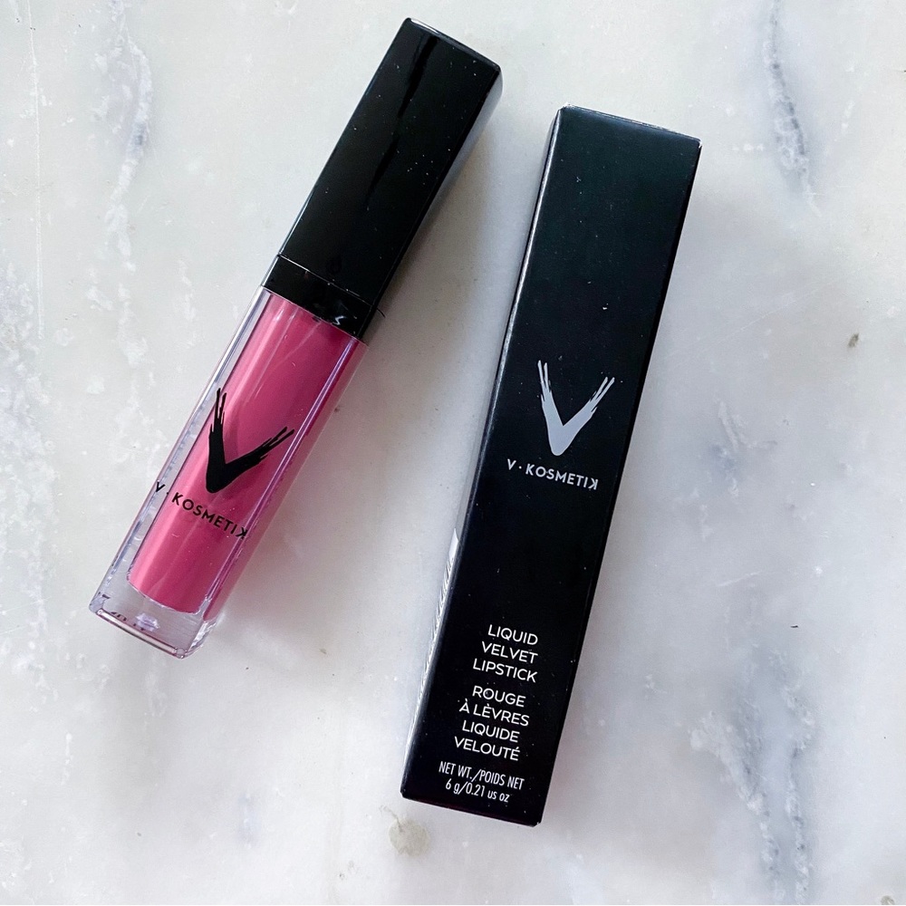 V Kosmetik Creamy Liquid Velvet Lipstick (Bubbly)